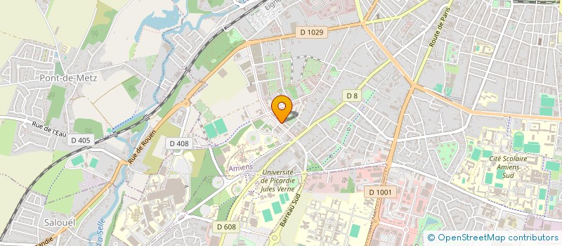 localisation de l'entreprise SCI SAVARY à AMIENS