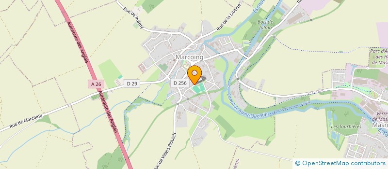 localisation de l'entreprise SCI SAVARY  MARCOING