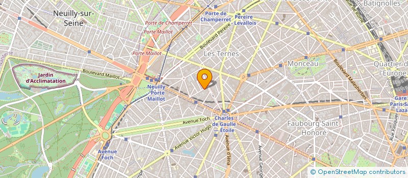 localisation de l'entreprise SCI SAVELI à GARCHES