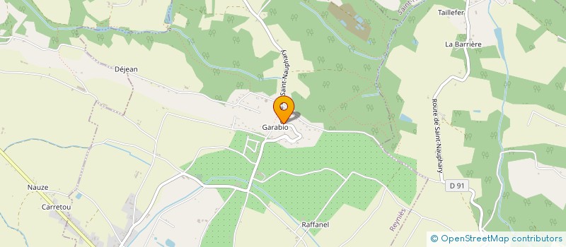 localisation de l'entreprise SCI SAVEMA  REYNIES