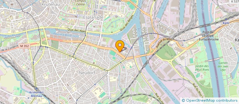 localisation de l'entreprise SCI SAVERNE  STRASBOURG