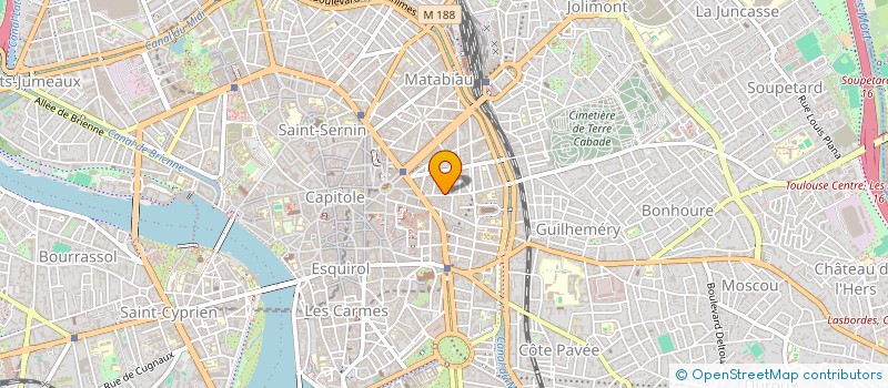 localisation de l'entreprise SCI SAVEURS ET HARMONIE à TOULOUSE