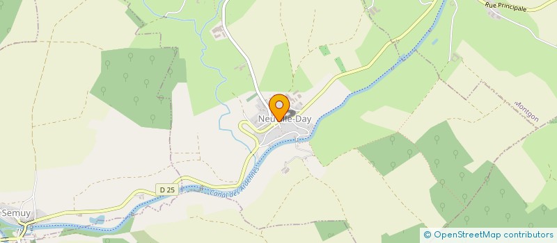 localisation de l'entreprise SCI SAVG  NEUVILLE-DAY