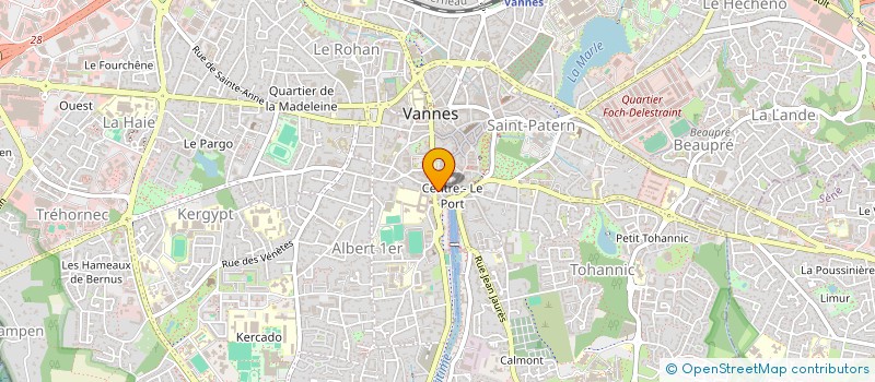 localisation de l'entreprise SCI SAVI à VANNES