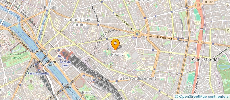 localisation de l'entreprise SCI SAVI  PARIS