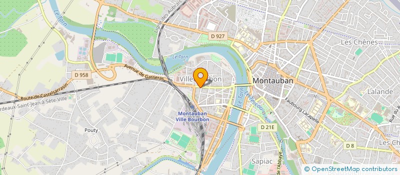 localisation de l'entreprise SCI SAVI  MONTAUBAN