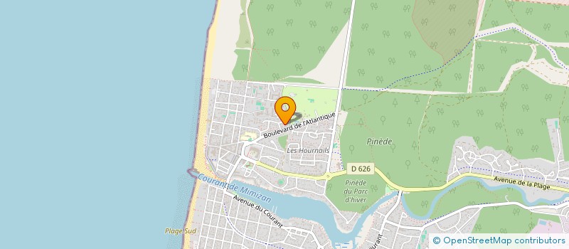 localisation de l'entreprise SCI SAVIDAN  MIMIZAN