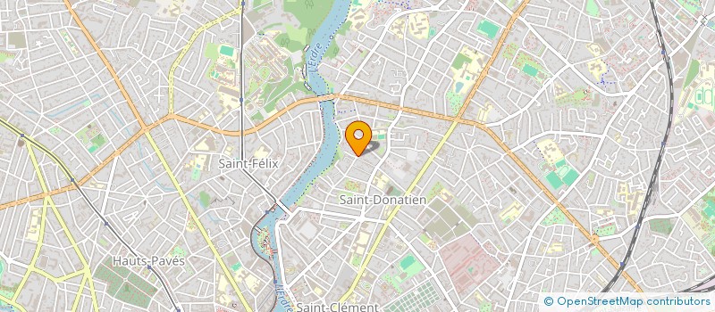 localisation de l'entreprise SCI SAVIE  NANTES