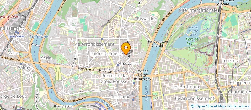 localisation de l'entreprise SCI SAVIEZZA  LYON