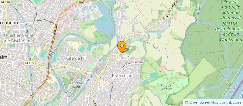 localisation de l'entreprise SCI SAVIGNY 05  STRASBOURG