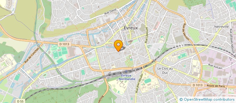 localisation de l'entreprise SCI SAVIGNY  EVREUX