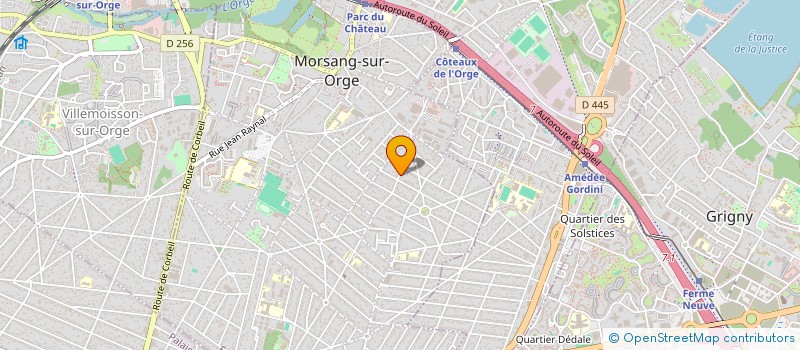localisation de l'entreprise SCI SAVIGNY LES ROSES à MORSANG-SUR-ORGE