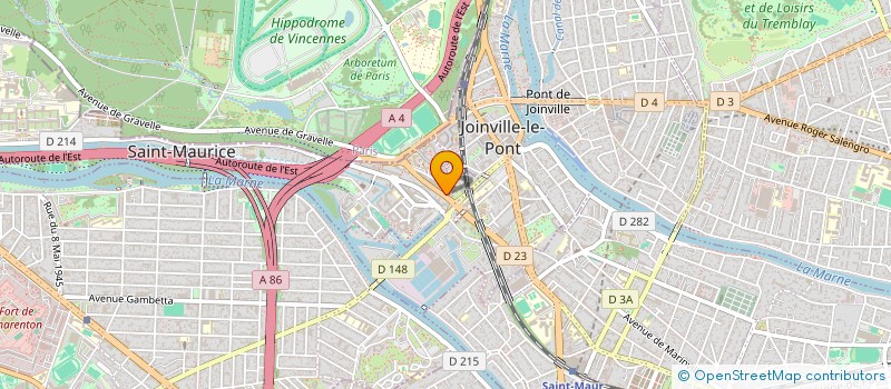 localisation de l'entreprise SCI SAVIGNY MONT BLANC  SAINT-MAURICE