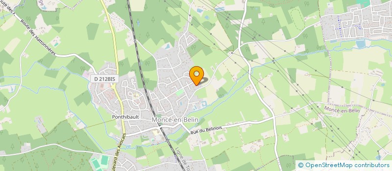 localisation de l'entreprise SCI SAVIN  MONCE-EN-BELIN