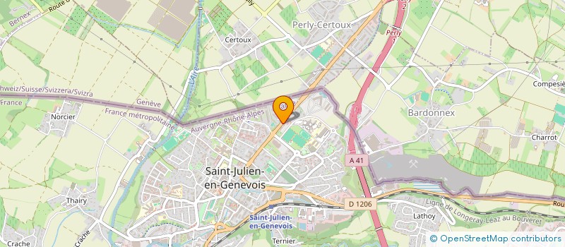 localisation de l'entreprise SCI SAVIT  SAINT-JULIEN-EN-GENEVOIS