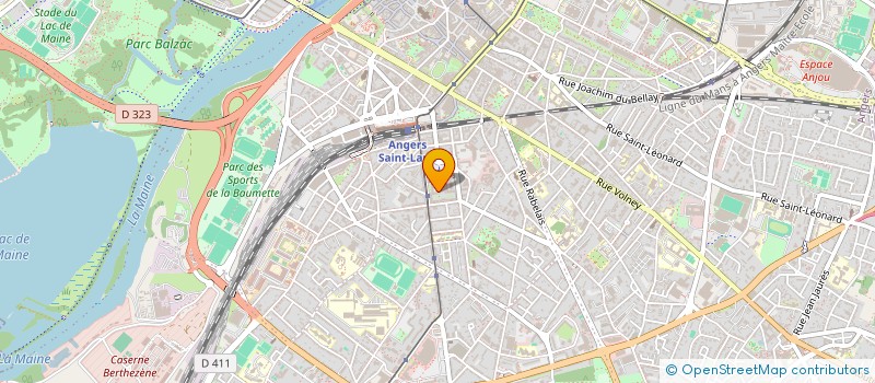 localisation de l'entreprise SCI SAVO LORR à ANGERS