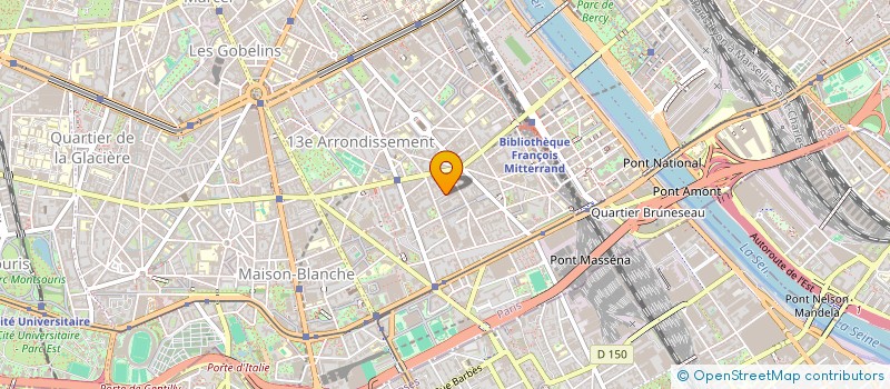 localisation de l'entreprise SCI SAVOIE LORRAINE BRUNET  PARIS