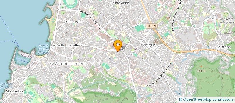 localisation de l'entreprise SCI SAVOUILLAN PATRIMOINE à MARSEILLE