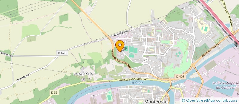 localisation de l'entreprise SCI SAVRAN à MONTEREAU-FAULT-YONNE