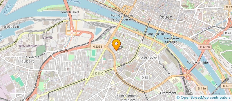 localisation de l'entreprise SCI SAVUKA à ROUEN