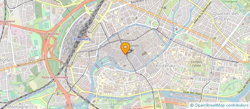 localisation de l'entreprise SCI SAWAT à STRASBOURG