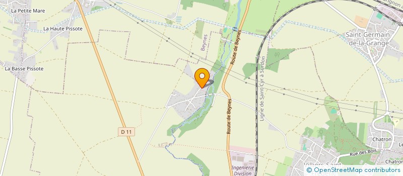 localisation de l'entreprise SCI SAXE  NEAUPHLE-LE-VIEUX