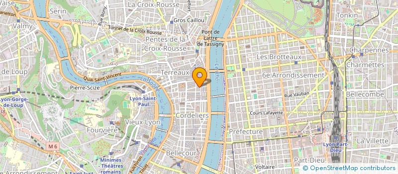 localisation de l'entreprise SCI SAXO à LYON