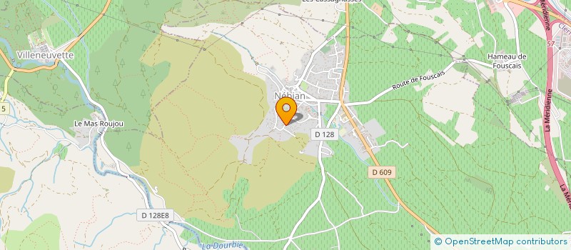 localisation de l'entreprise SCI SAXO  NEBIAN