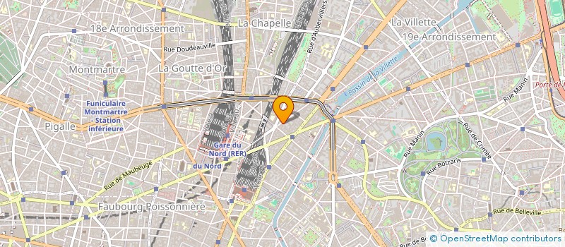 localisation de l'entreprise SCI SAYADA  PARIS