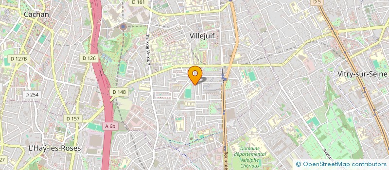localisation de l'entreprise SCI SAYANA à VILLEJUIF