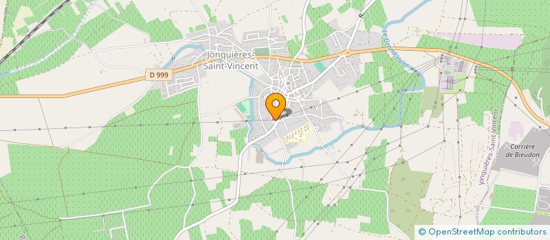 localisation de l'entreprise SCI SAYO  JONQUIERES-SAINT-VINCENT