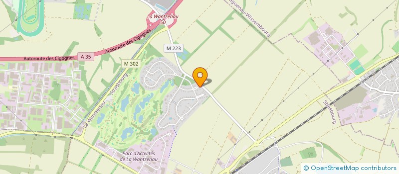 localisation de l'entreprise SCI SAYOUVA  LA WANTZENAU