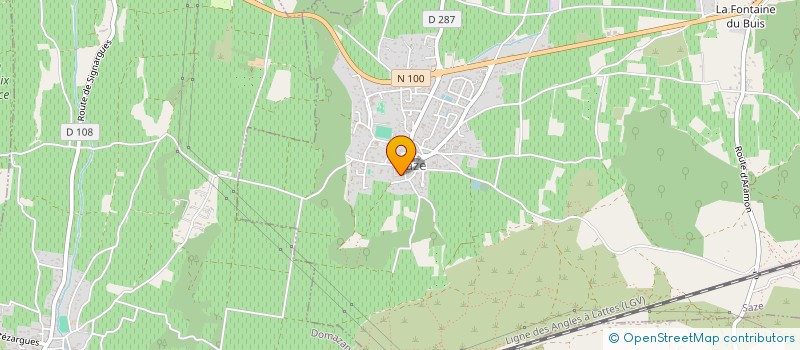 localisation de l'entreprise SCI SAZE  SAZE