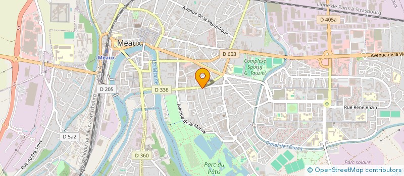 localisation de l'entreprise SCI SB  TEMPLEUVE-EN-PEVELE