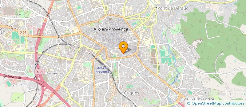 localisation de l'entreprise SCI SB à AIX-EN-PROVENCE