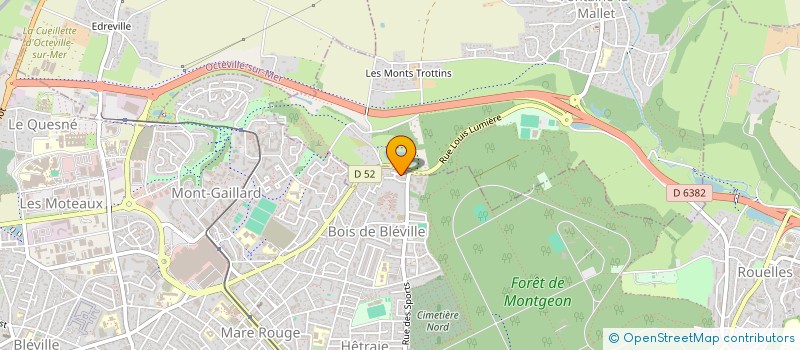 localisation de l'entreprise SCI SB à LE HAVRE