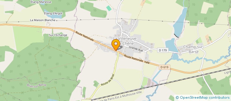 localisation de l'entreprise SCI SB  MAGNY-FOUCHARD