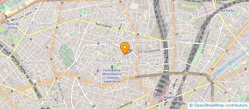 localisation de l'entreprise SCI SB&GL  PARIS