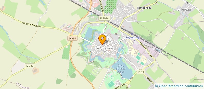 localisation de l'entreprise SCI SB2H à LE QUESNOY