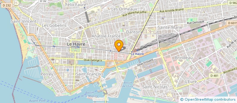 localisation de l'entreprise SCI SB2LC à LE HAVRE