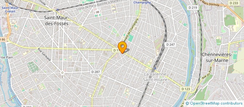 localisation de l'entreprise SCI SBB à SAINT-MAUR-DES-FOSSES