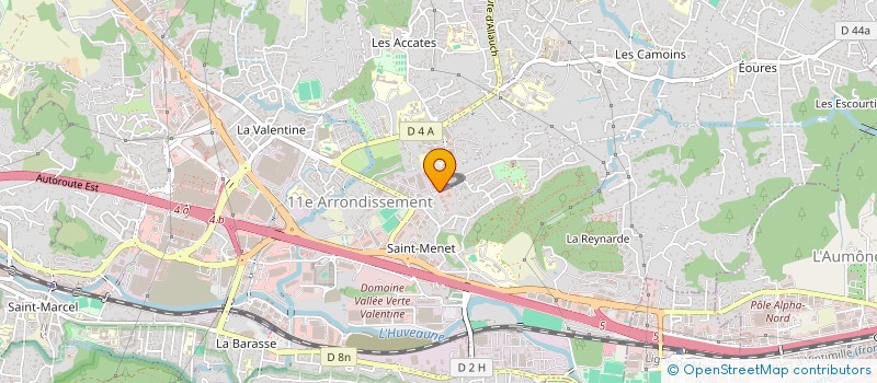 localisation de l'entreprise SCI SBBTP à MARSEILLE