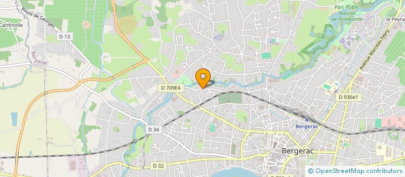 localisation de l'entreprise SCI SBEL à BERGERAC