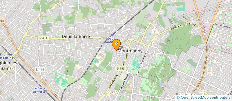 localisation de l'entreprise SCI SBK 2010  MONTMAGNY