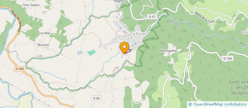 localisation de l'entreprise SCI SBLB  LA FORIE