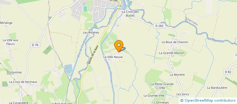 localisation de l'entreprise SCI SBMA  MONT-DOL