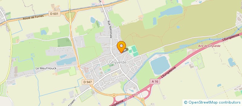 localisation de l'entreprise SCI SBMB  GHYVELDE