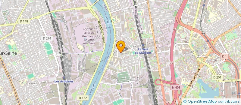 localisation de l'entreprise SCI SBN à ALFORTVILLE