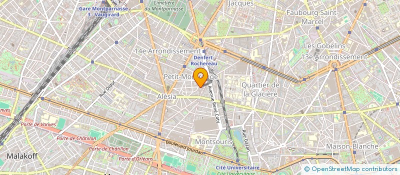 localisation de l'entreprise SCI SBO  PARIS