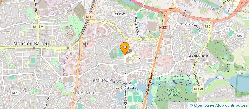 localisation de l'entreprise SCI SBPF4  SAINGHIN-EN-MELANTOIS